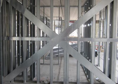 Light Steel Framing & Shearwall on the 21 Cherry Street Project