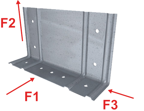 StiffClip AL - All Purpose Angle - Load Direction