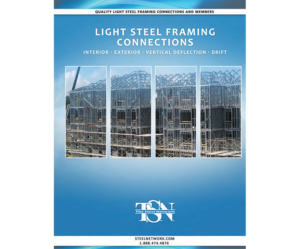 TSN Cold-Formed Steel Framing Connections Technical Catalog