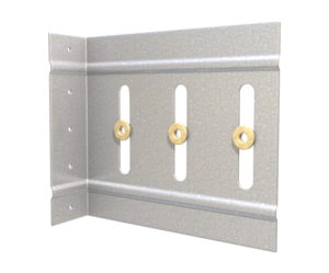 VertiClip SLB - Perspective View- Slide Angle - Exterior Slab Bypass