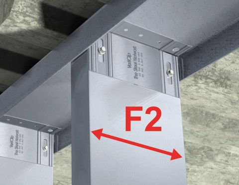 VertiClip SLD - Slide Clip - Load Directions