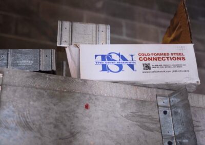 TSN products on jobsite with Schnippel