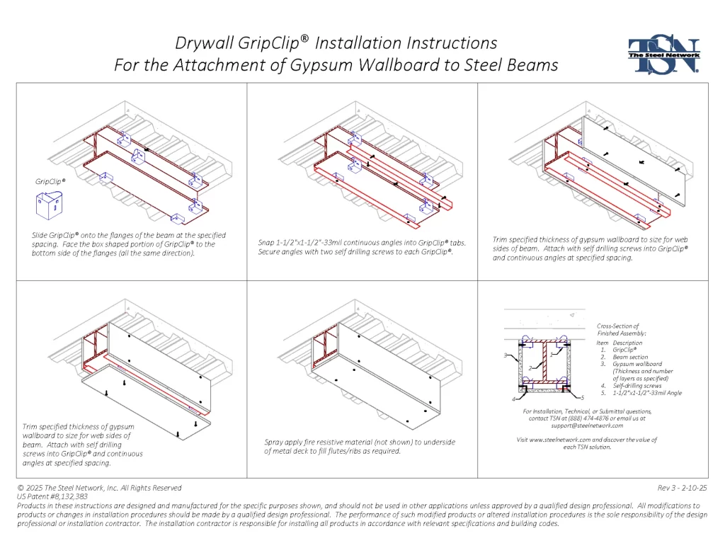 GripClip Installation Instructions - Beam GripClip Installation Instructions - Beam